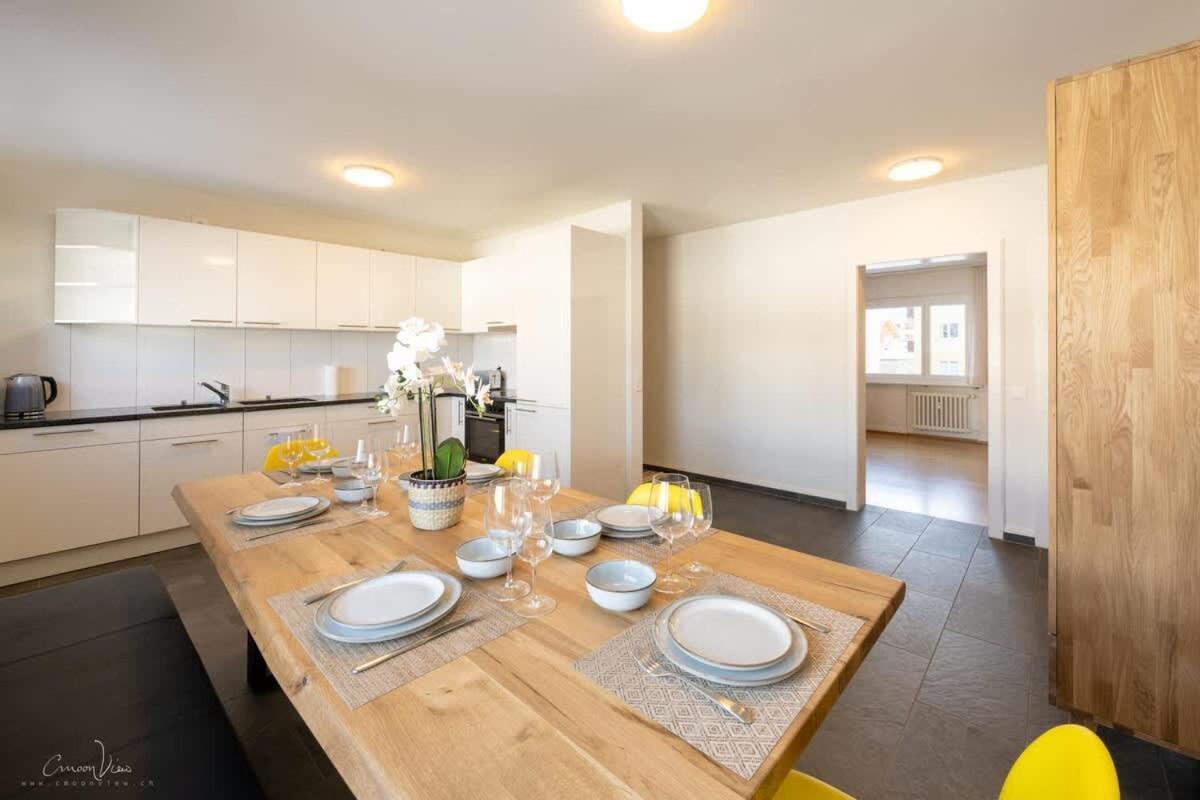 Charming Apartment In St Moritz Экстерьер фото