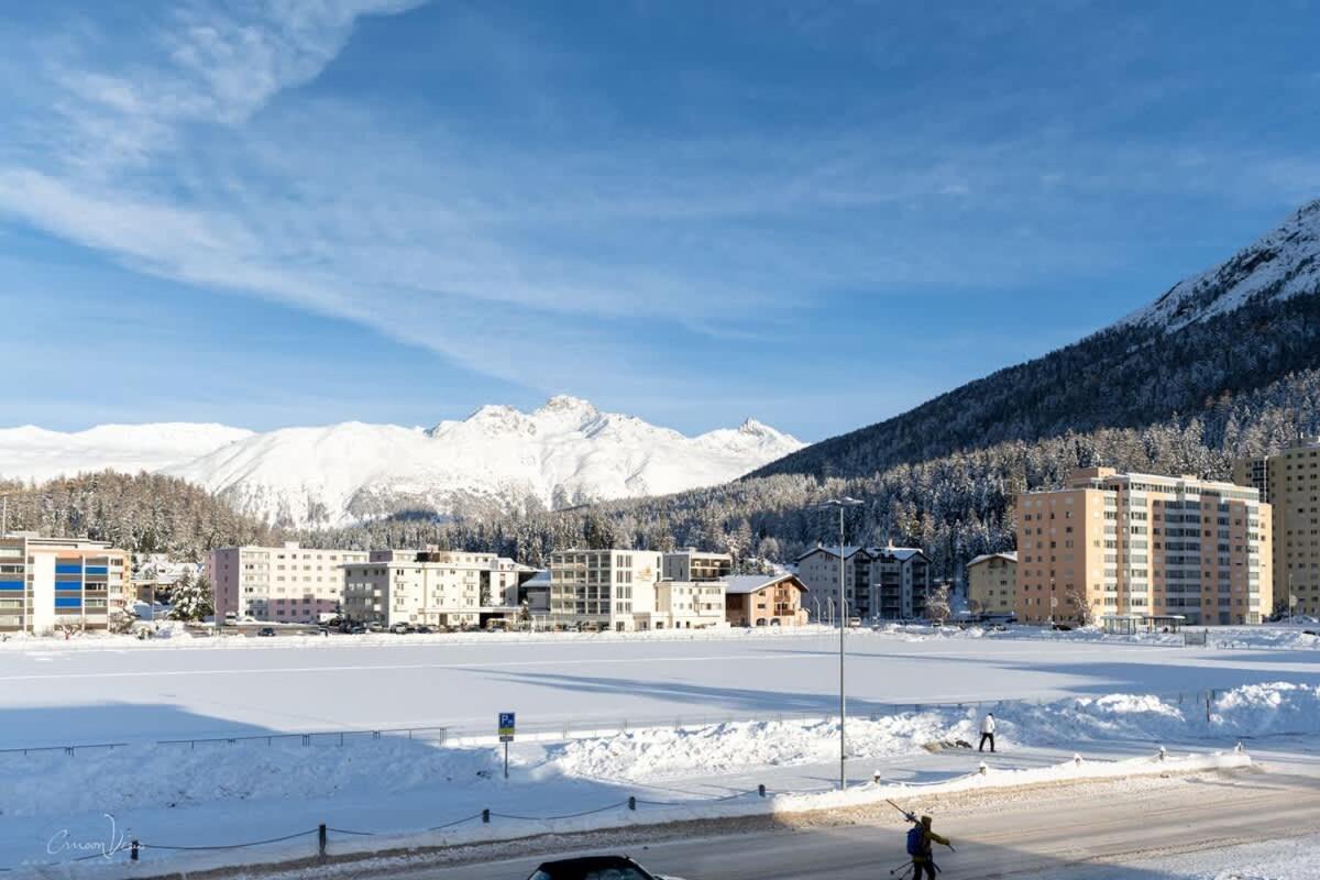 Charming Apartment In St Moritz Экстерьер фото